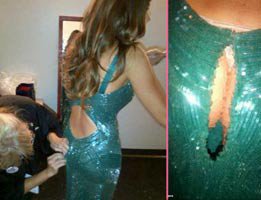 Sofia Vergara...ELBİSESİ PATLAYIP POPOSU AÇILINCA EMMY'NİN YIILDIZI OLDU