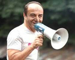 Yılmaz Erdoğan... ZONGULDAK HALKINA MEGAFONLA TEŞEKKÜR!