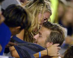 David Beckham... SARILDIĞI SARIŞIN KADIN KİM?