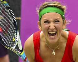 AZARENKA VE SHARAPOVA'NIN SEKSİ ÇAĞRIŞTIRAN SESLERİ KISILIYOR!