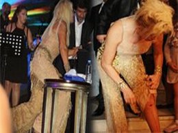 Ajda Pekkan... SAHNEDE FENA DÜŞTÜ...