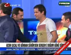Acun Ilıcalı... SERGEN YALÇIN'A CANLI YAYINDA DOĞUM GÜNÜ!