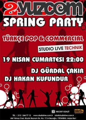 2yuz.Com Spring Party? TÜRKİYE'NİN İLK "CELEBRİTY"PARTİSİ?