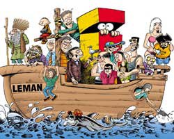 "LEMAN KÜLTÜR" AVRUPA YOLCUSU!