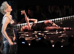 Madonna? SAHNEDE MASTÜRBASYON YAPTI!