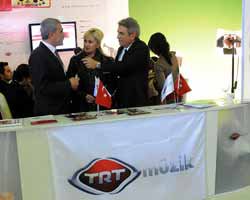TRT MÜZİK CEBIT BİLİŞİM FUARINDA