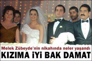 İbrahim Tatlıses-Melek Zübeyde...DÜĞÜNDEN İLGİNÇ NOTLAR...