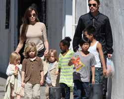 Angelina Jolie-Brad Pitt... ÇOCUKLARIN YARAMAZLIĞI POLİSİ ALARMA GEÇİRDİ!