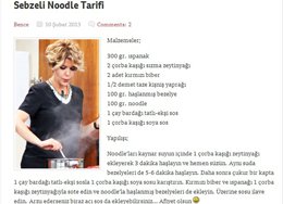 Gülben Ergen.. MUTFAĞINI AÇTI...