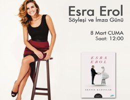 Esra Erol... 8 MART KADINLAR GÜNÜNDE KİTABINI İMZALAYACAK! PEKİ NEREDE?