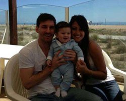 Lionel Messi... SAKATLIĞI SAYESİNDE AİLESİNE VAKİT AYIRIYOR!