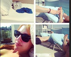 Meryem Uzerli... DENİZ SEZONUNU AÇTI!