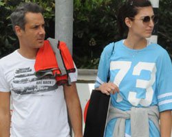 Neslihan Demir-Kamil Güler... BİR SANATÇI SPORCU AŞKI DAHA!