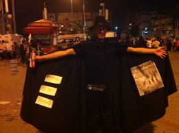 Arascan Dönmez... GEZİ PARKINDA BİR "ÖZGÜR ADAM"!