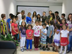 Betül Demir... ŞEHİT ÇOCUKLARIYLA BULUŞTU!