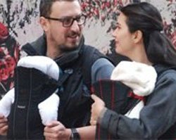 Tuba Büyüküstün-Onur Saylak... İKİZLER PARİS`TE BÜYÜYECEK!