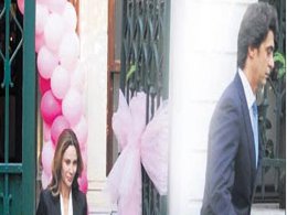 Demet Şener ve İbrahim Kutluay...KİLİSE ÇIKIŞI PANİK OLDULAR!..