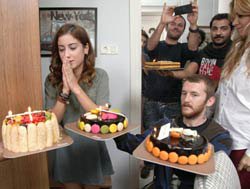 Hazal Kaya... SETTE SÜRPRİZ DOĞUM GÜNÜ!