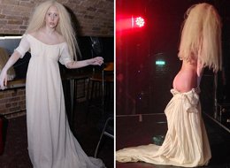 Lady Gaga... YOK ARTIK!.. SAHNEDE ANADAN DOĞMA SOYUNDU!