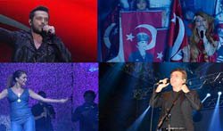 ÜNLÜLERİN CUMHURİYET ÇOŞKUSU!