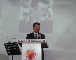 Sami Aksu... SARAY İLÇESİ BELEDİYE BAŞKANLIĞINA TALİP OLDU!