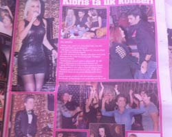 Ömür Gedik.... KIBRIS`TA MANŞETLERDE!