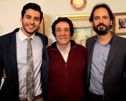 İzzet Altınmeşe... OĞLUNU DİZİ SETİNDE MORAL ZİYARETİ!