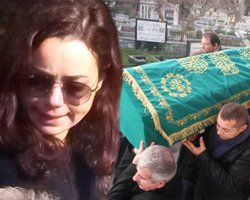 Özgü Namal... BABASINI SON YOLCULUĞUNA UĞURLADI!