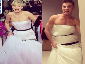 Jennifer Lawrence...RÜKÜŞLÜĞÜĞLE ALTIN KÜRE`YE DAMGASINI VURDU!