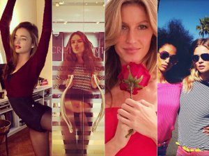 Gisele Bündchen-Miranda Kerr...SOSYAL MEDYADA Kİ SAVAŞIN GALİBİ KİM?
