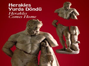 `Herakles`...KAÇIRILAN HERAKLES HEYKELİ, YURDA DÖNDÜ!