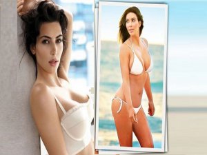 Kim Kardashian...DOLGUN KALÇALARI BAŞINA BELA OLDU!