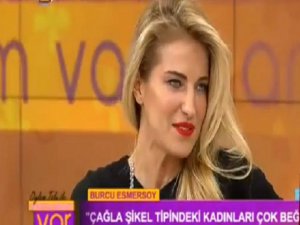 Burcu Esmersoy...CANLI YAYINDA ŞAŞIRTTI! "AT GİBİ KADINLARDAN HOŞLANIYORUM"...