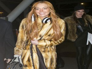 Lindsay Lohan...KÜRK AŞKI,PAHALIYA PATLADI!
