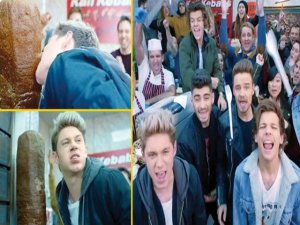 One Direction...ÜNLÜ MÜZİK GRUBUNUN DÖNER KEBAPLI KLİBİ!