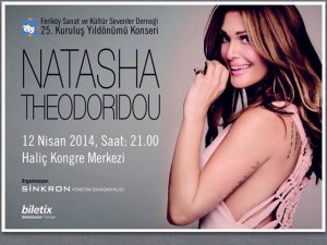 Natasha Theodoridou... 12 NİSAN`DA HALİÇ KONGRE MERKEZİ SAHNESİNDE!...