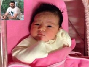 Volkan Demirel...KIZI MİNİK YADE`NİN İLK FOTOĞRAFI!