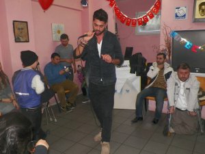 `TÜRKİYE SAKATLAR DERNEĞİ` NDE ANLAMLI SEVGİLİLER GÜNÜ KUTLAMASI!