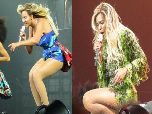 Beyonce...HER GİTTİĞİ ÜLKEDE GÖRSEL ŞÖLENİYLE YÜREKLERİ HOPLATIYOR!