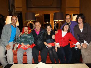 Fatih Terim... DOWN SENDROMLU ÇOCUKLARDAN İMPARATOR`A ZİYARET