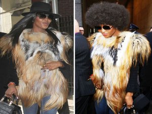 Naomi Campbell... DÜZ GİRDİ, AFRO ÇIKTI!