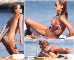 Ebru Şallı... BİKİNİ ŞOV!..