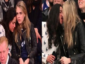 Cara Delevingne-Michelle Rodriguez... LEZBİYEN ÇİFTİN, AYKIRI NİKAHI!