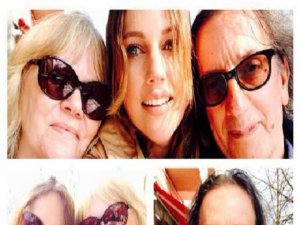 Meryem Uzerli... GÜZEL OYUNCUDAN AİLE SELFİE`Sİ!...