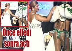Sibel Can... DANSÇININ POPOSUNU ÖNCE ELLEDİ, SONRA AÇTI!