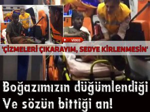 İŞÇİ KARDEŞ; SEN SEDYEYİ KİRLETMEDİN, TÜM TÜRKİYE`NİN YÜREĞİNİ TEMİZLEDİN!