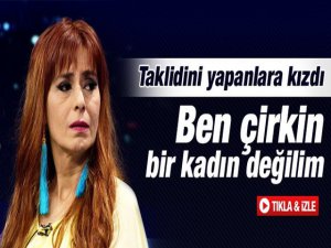 Yıldız Tilbe... AĞZINI EĞEREK TAKLİDİNİ YAPANLARA SİTEM ETTİ !..