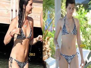 Tuba Büyüküstün... İKİ YILDIR AYNI BİKİNİYLE GÖRÜNTÜLENMESİ, ŞAŞIRTTI !..