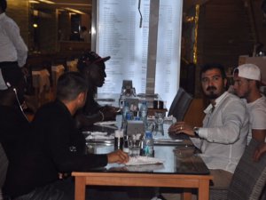 Demba Ba... İSTANBUL KEYFİ!