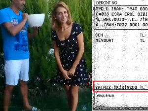 Esra Erol... "KURU KURU SU DÖKMEYİN!" DEDİ VE 2 BİN TL BAĞIŞ YAPTI...